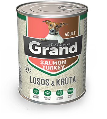 ŁOSOŚ I INDYK 100 % DLA SMAKOSZY 400g